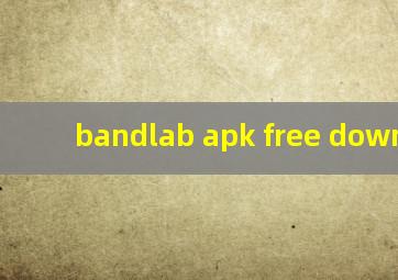 bandlab apk free download